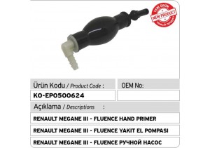 Renault Megane III - Fluence Yakıt El Pompası